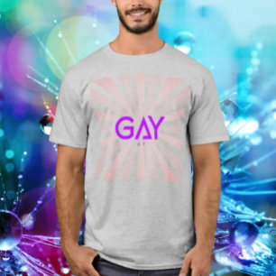 Camiseta Dimensión Gay Púrpura