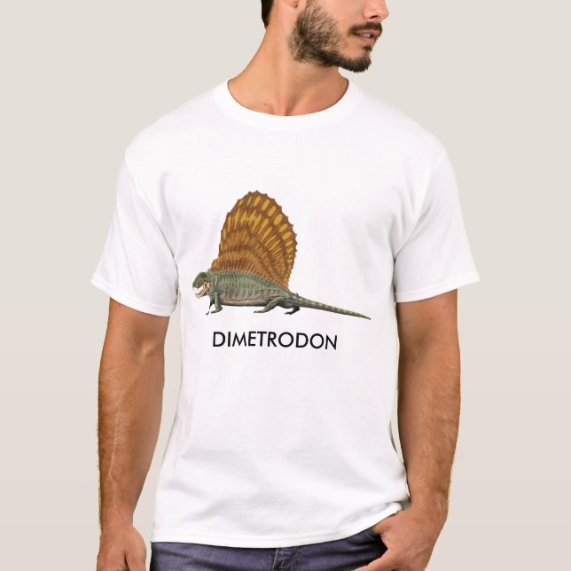 Camiseta Dimetrodon_grandis, DIMETRODON (Anverso)
