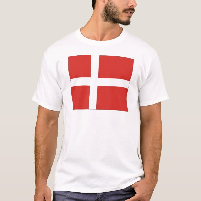 Camiseta Dinamarca (Anverso)