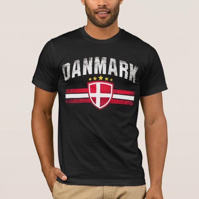 Camiseta Dinamarca (Anverso)