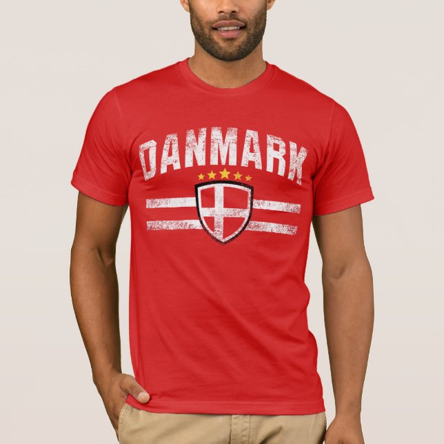 Camiseta Dinamarca (Anverso)