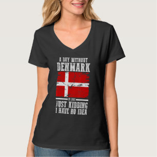 Camiseta Dinamarca bandera danesa