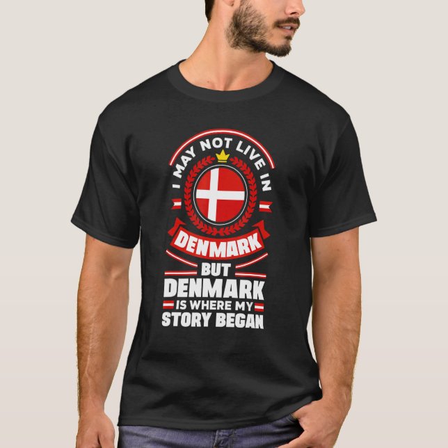 Camiseta Dinamarca Bandera Danesa Cita (Anverso)