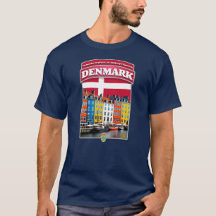 Camiseta Dinamarca Copenhague Europa