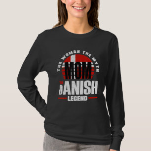 Camiseta Dinamarca Dinamarca: Madre de bandera danesa