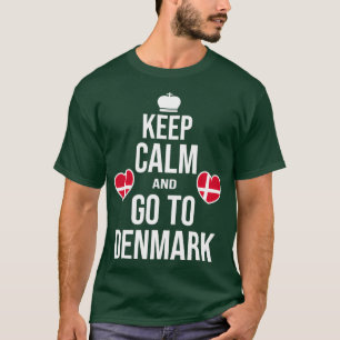 Camiseta Dinamarca Escandinavia Vikings Nordish Copenhague 