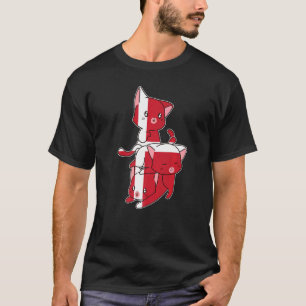 Camiseta Dinamarca Gatos Dennish Dinamarca