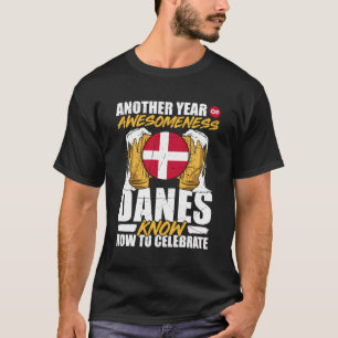 Camiseta Dinamarca Raíces Danesas Patrimonio Danés Orgullos
