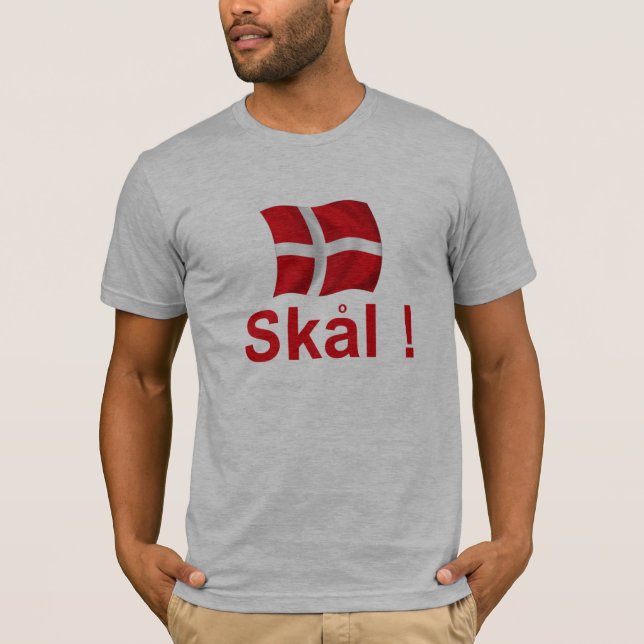 Camiseta ¡Dinamarca Skal! (Anverso)