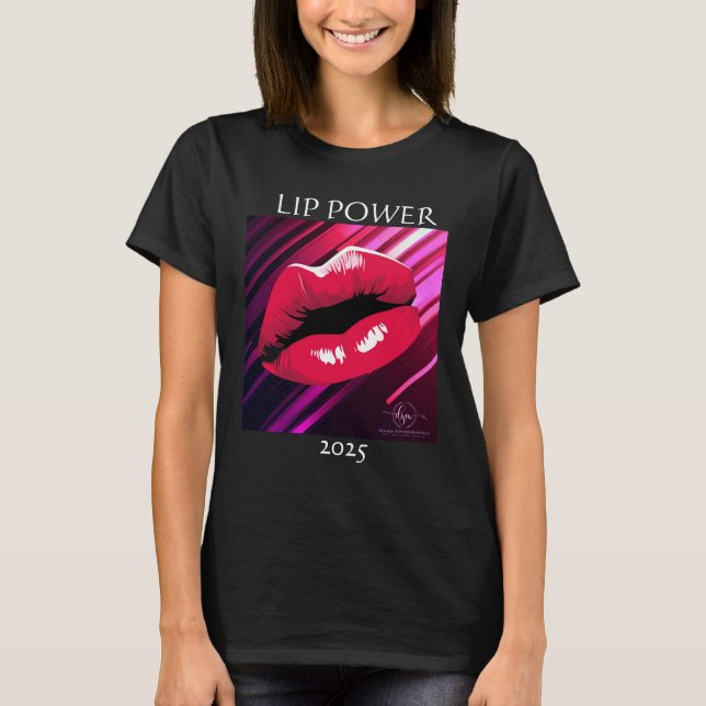 CAMISETA DINÁMICA DE LIP POWER 2025 (Anverso)