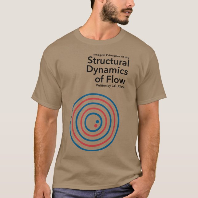 Camiseta Dinámica estructural de flujo vintage (Anverso)