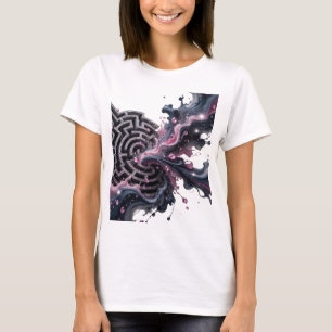 Camiseta dinámica plateada COTA MENTALIDAD ALUCINA