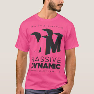 Camiseta Dinámico masivo (versión negra)