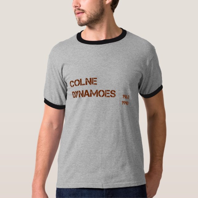 Camiseta Dínamos de Colne (Anverso)