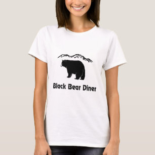 Camiseta Diner de oso negro