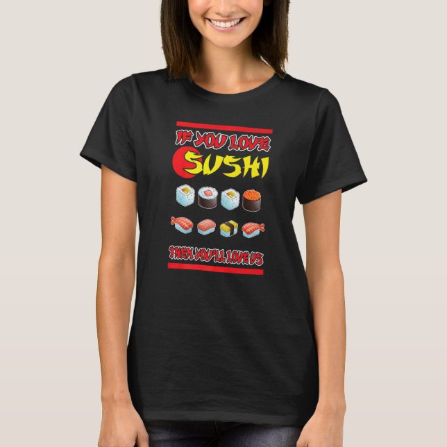 Camiseta Diner Wasabi Temaki Sushiman Daikon (Anverso)