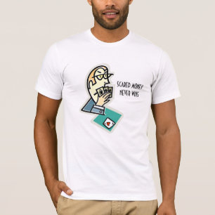Camiseta Dinero asustado