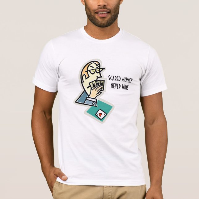 Camiseta Dinero asustado (Anverso)