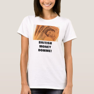 CAMISETA DINERO BRITÁNICO DOMME