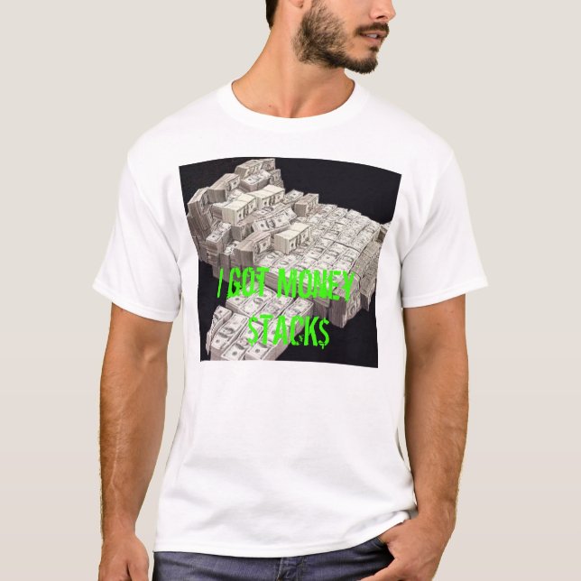 Camiseta dinero, conseguí el dinero $TACK$ (Anverso)
