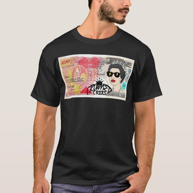 CAMISETA DINERO DEL LADRÓN (Anverso)