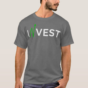 Camiseta Dinero del operador en el mercado de valores de in