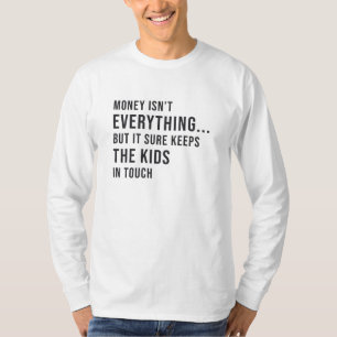Camiseta Dinero emprendedor no es todo gerente de niños