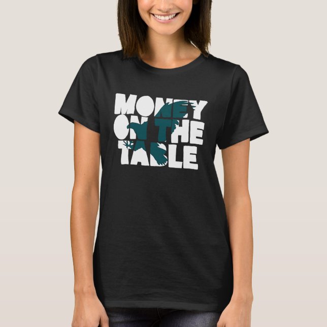 Camiseta Dinero En La Mesa (Anverso)