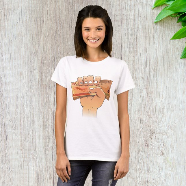 Camiseta Dinero en mano (Subido por el creador)