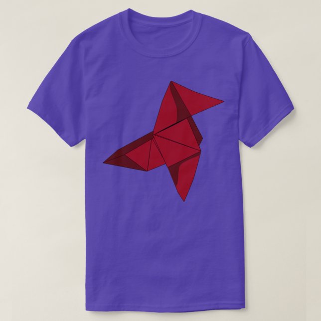Camiseta Dinero heist Origami (Diseño del anverso)