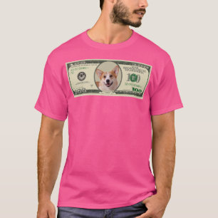 Camiseta Dinero Perro 100 Pembroke Welsh Corgi891
