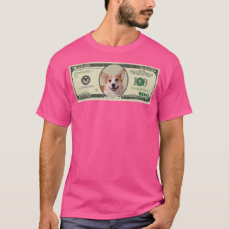 Camiseta Dinero Perro 100 Pembroke Welsh Corgi891