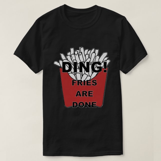 Camiseta ¡Ding! Las tarifas están terminadas (Diseño del anverso)