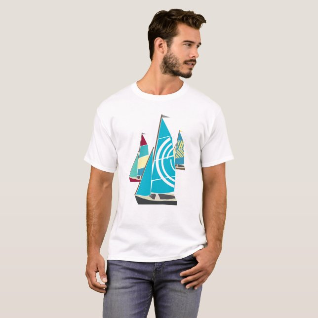 Camiseta Dinghies de época (Anverso completo)