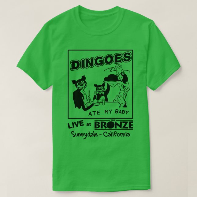 Camiseta Dingoes Ate My Ba (Diseño del anverso)