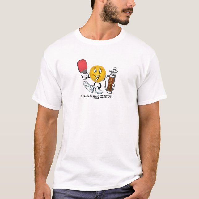 Camiseta Dink and Drive (pickleball/golf) (Anverso)