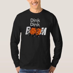 Camiseta Dink Dink Boom Pickleball Destruye bombas Naranjas