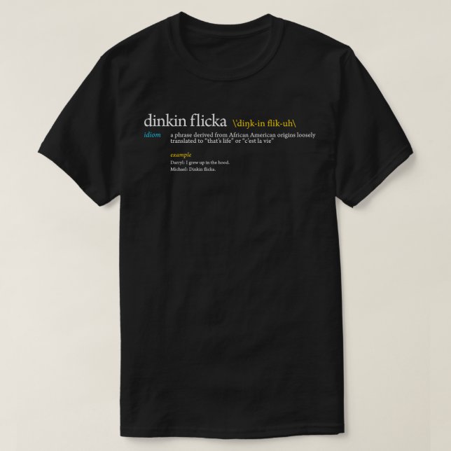 Camiseta Dinkin Flicka (Diseño del anverso)