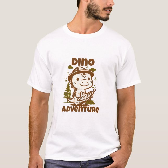 Camiseta Dino Adventure Explorer (Anverso)