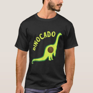 Camiseta Dino Aguacate Brachiosaurus Funny Aguacate Fruto D