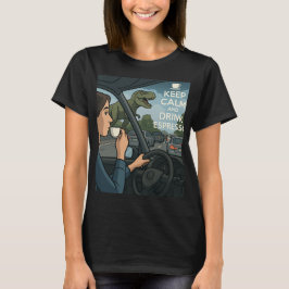 Camiseta Dino atasco de tráfico