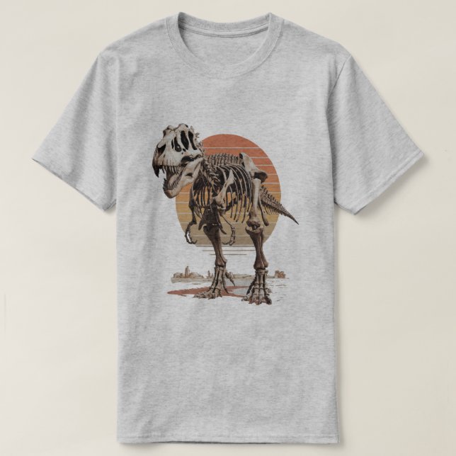 Camiseta Dino Bones (Diseño del anverso)