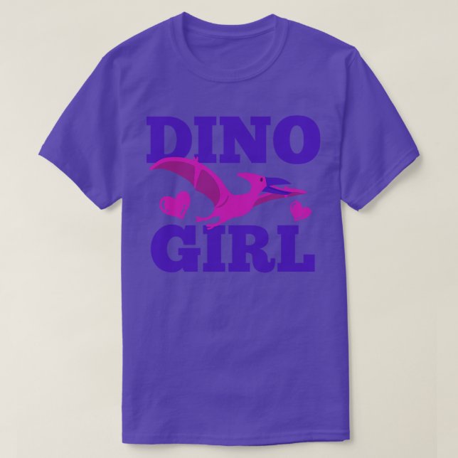 Camiseta Dino Chica Pterodactyl Dinosaur (Diseño del anverso)