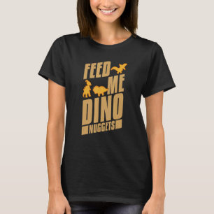 Camiseta Dino Chicken Nugget Dinosaur Nugs Veggie