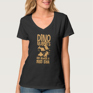 Camiseta Dino Chicken Nugget Dinosaur Nugs Veggie