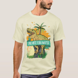 CAMISETA DINO CITADO DIBUJO ANIMADO