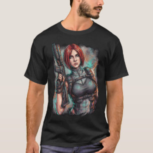 Camiseta Dino Crisis Regina 1999 Ícono de Terror de Supervi