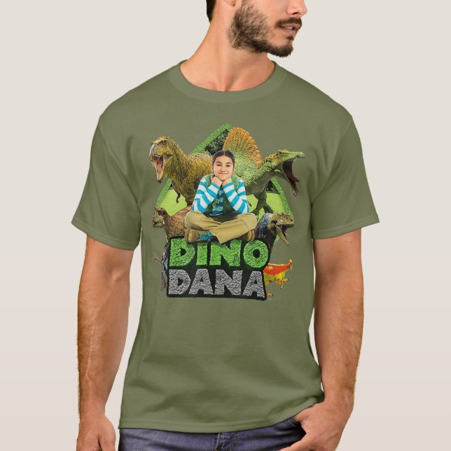 Camiseta Dino Dana Real Dinosaurs Shirt (Anverso)