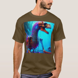 Camiseta Dino Dawn Cepillado Despertes paleontológicos TShi