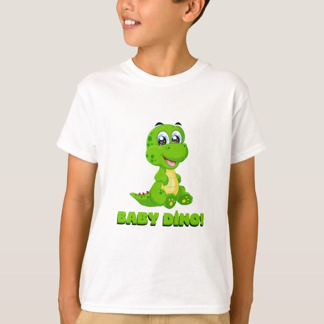 Camiseta dino de bebé (Anverso)